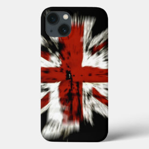 iPhone 13 Case Angleterre Drapeau Britannique Paix Amour Destinée