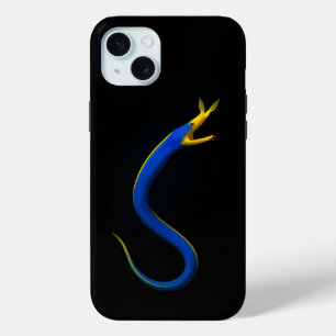 Coque Case-Mate iPhone Anguille Ruban Bleu Black 4 Luxe iPhone 15 Plus