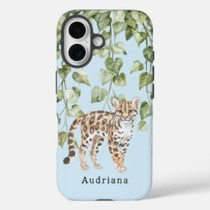 Coque Pour iPhone 16 Animal de la jungle léopard