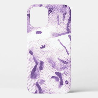 Case-Mate iPhone Case Animal Géométrique Texturé. Lignes croisées de lav