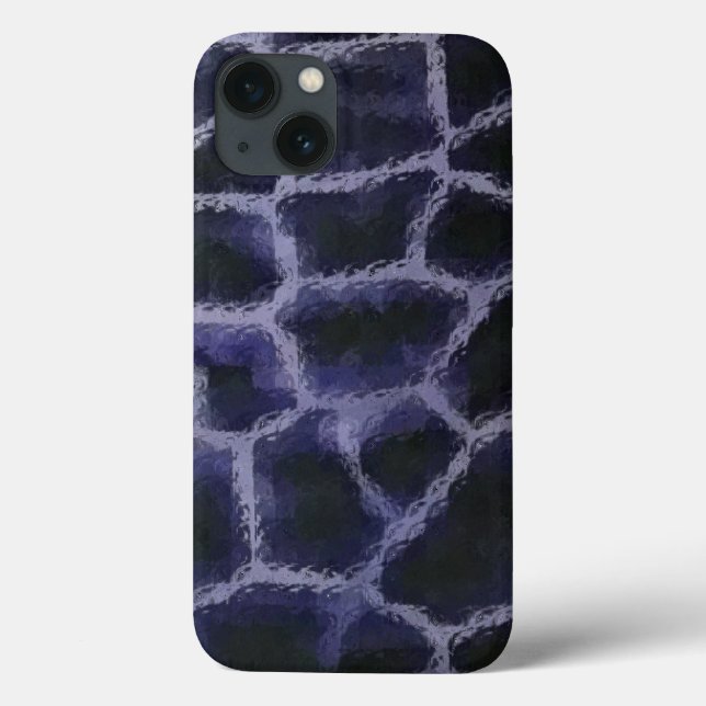 Coques Case-Mate iPhone Animal Print Blue (Verso)