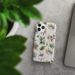 Coque iPhone 16 Pro Max Animal sauvage | Monogramme Jungle de verdure<br><div class="desc">Élevez votre iPhone 16 Pro Max avec le mélange parfait de charme exotique et d'esprit personnel! Cet élégant étui téléphonique est doté d'un motif dynamique et détaillé d'animaux sauvages, notamment d'élégants flamants roses, de tigres majestueux, de toucans et d'une végétation luxuriante dans la jungle. L'arrière - plan pastel doux permet...</div>