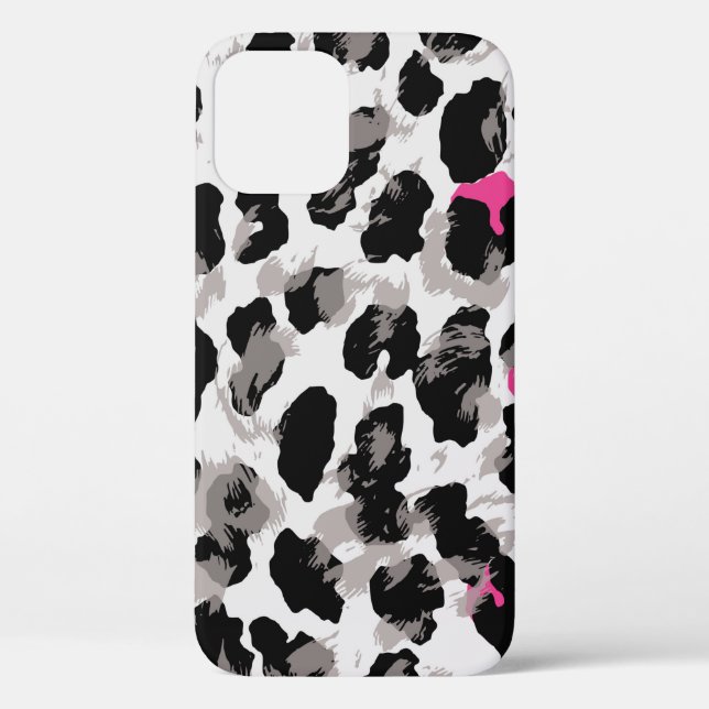 Coques Case-Mate iPhone Animal, texture léopard background abstract, afriq (Verso)