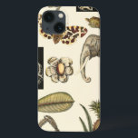 iPhone 13 Coque Animaux agressés peints sur Arrière - plan de crèm<br><div class="desc">Les merveilles de la nature sont exposées dans cette pièce de Vision Studio. Les insectes déplaisants se mélangent avec un éléphant,  un papillon et d'autres animaux assortis. Si vous aimez la nature c'est l'impression pour vous!</div>
