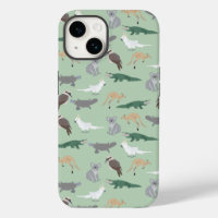 Animaux autochtones australiens Eucalyptus Motif v