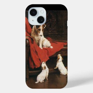 Coque Case-Mate iPhone Animaux de compagnie vintage, chiens Jack Russel T