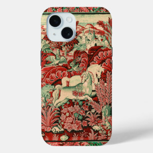 Coque Case-Mate iPhone ANIMAUX D'IMAGINAIRE, CHEVAUX, BOIS Rouge Vert Flo