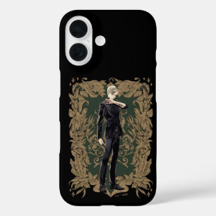 Coque Pour iPhone 16 Anime Draco Malfoy Cadre Orné