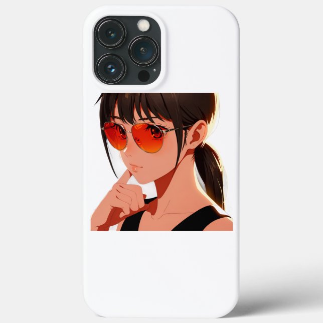 Coques Case-Mate iPhone Anime girl Bold et Jouer Design (Verso)