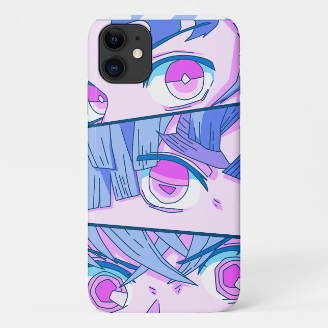 Coques Case-Mate iPhone Anime Girl Eyes - Japon Culture Art - Japonais Aes (Dos)