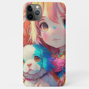 Case-Mate iPhone Case Anime Girl with Puppy