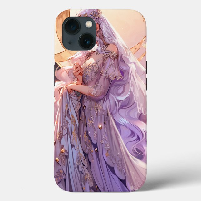 Coques Case-Mate iPhone Anime Moon Princess Imaginaire Art (Verso)