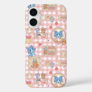 Coque Pour iPhone 16 Anime Tom et Jerry Motif de boulangerie