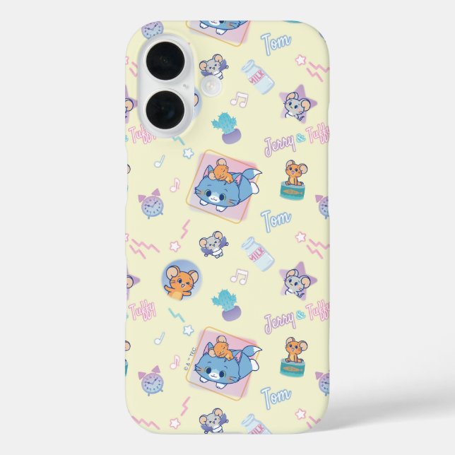 Coques Case-Mate iPhone Anime Tom, Jerry et Tuffy Playtime Motif (Verso)