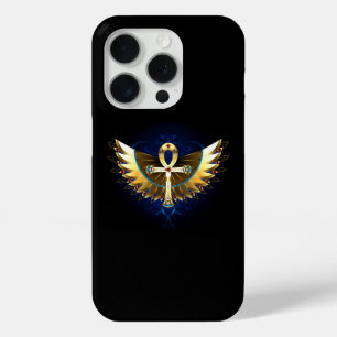 Coque Case-Mate iPhone Ankh or avec ailes