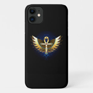 Case-Mate iPhone Case Ankh or avec ailes
