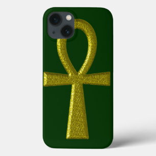 Etui iPhone 13 Ankh Or Fancy