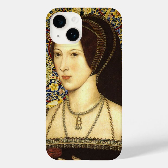 Coques Case-Mate iPhone Anne Boleyn Queen of England Téléphone Case (Verso)