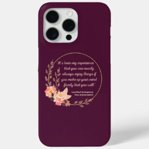 Coque Case-Mate iPhone Anne Of Green Gables Citation I - Style mignon