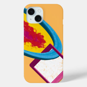 Coque Case-Mate iPhone Anneau et Carré Abstrait - Moderne