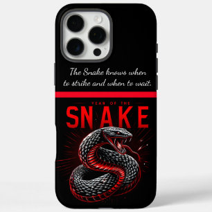 Coque iPhone 16 Pro Max Année de la fête du serpent !