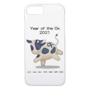 Case-Mate iPhone Case Année de l'animal zodiaque Ox Cute 2021