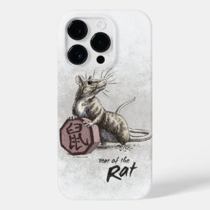 Coque Case-Mate iPhone Année du Rat chinois Zodiac Art