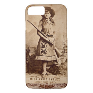 Coque iPhone 7 Annie Oakley Sepia