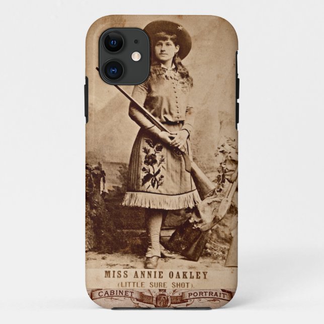 Coques Case-Mate iPhone Annie Oakley Sepia (Dos)