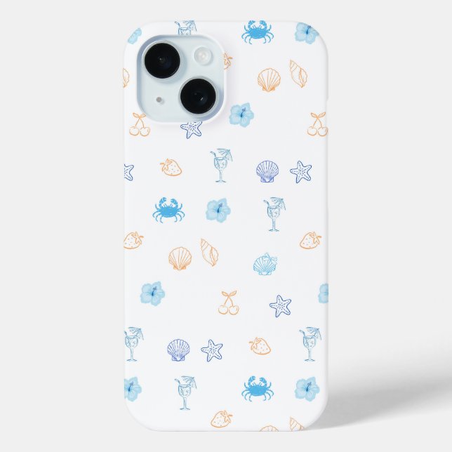 Coques Case-Mate iPhone Anniversaire Beach Club (Verso)