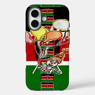 Coque Pour iPhone 16 anniversaire du Kenya