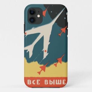 Etui iPhone Case-Mate Annonces de matchbox russes Vintages (CCCP Jet Fig