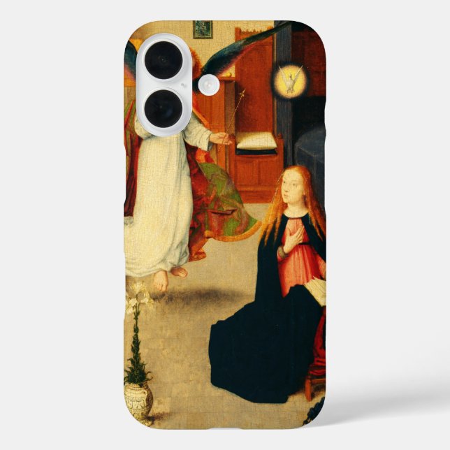 Coques Case-Mate iPhone Annonciation de la Vierge Marie par Gerard David (Verso)