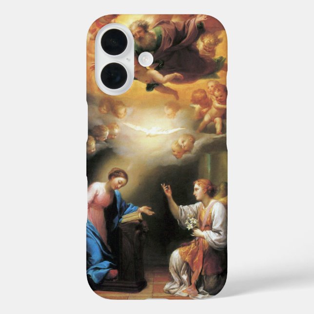 Coques Case-Mate iPhone Annonciation par Anton Raphael Mengs (Verso)