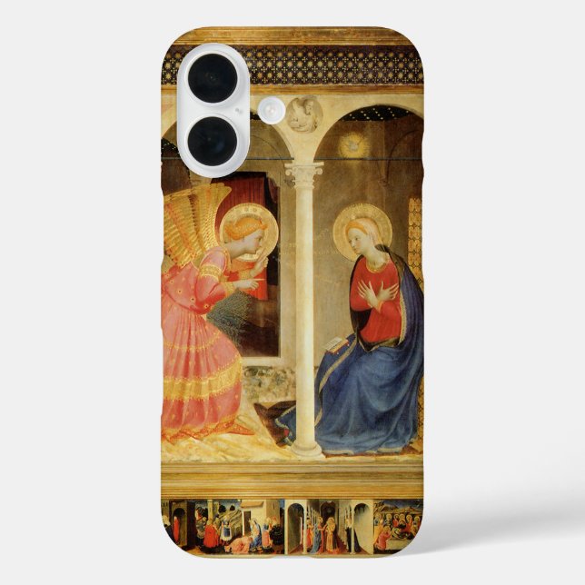Coques Case-Mate iPhone Annonciation par Fra Angelico, Beaux-arts de la Re (Verso)