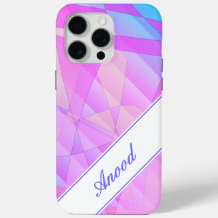 Coque Case-Mate iPhone Anood - Nom Modèle des couleurs pastel féminin