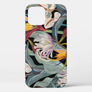 Case-Mate iPhone Case Anthurium Strelitzia : Splendeur Vintage tropicale