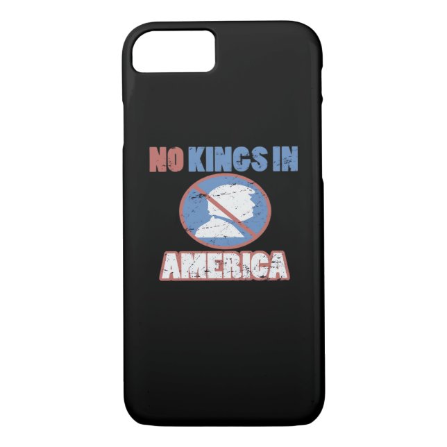 Coques Case-Mate iPhone Anti- No Kings In America Classic (Dos)