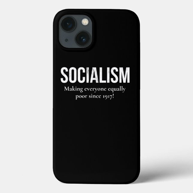 Coques Case-Mate iPhone Anti-socialisme conservateur anti-Marx  (Verso)