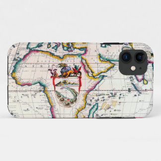 Case-Mate iPhone Case Antique carte de l'Afrique de 1687