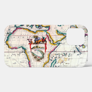 Case-Mate iPhone Case Antique carte de l'Afrique de 1687 Coque-Mate iPho