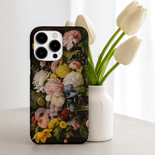 Coque iPhone 16 Pro Max Antique classique Floral Demeure Vie Belle Peintur