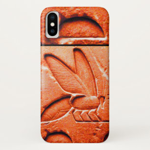 Coque Case-Mate iPhone ANTIQUE EGYPTIENNE HONEY BEE BEEKEEPER Rouge