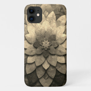 Case-Mate iPhone Case Antique Golden Mandala Art Fleur texturée