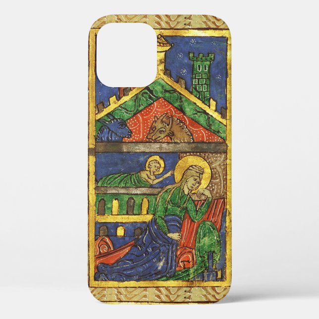 COQUES Case-Mate iPhone ANTIQUE NATIVITÉ CHRISTMAS PARCHEMENT (Verso)