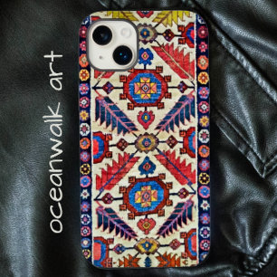 Coque Case-Mate iPhone Antique Oriental Tapis Gras Feuille Design