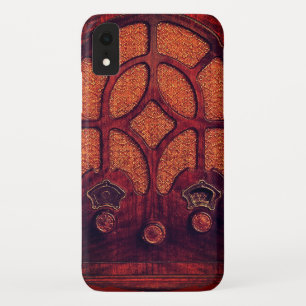 Case-Mate iPhone Case Antique radio bois élégant art déco cathédrale