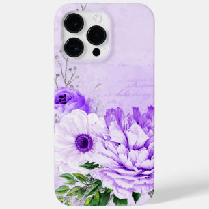 COQUE Case-Mate iPhone ANTIQUE REGARDANT LE SCRIPT ET LES FLEURS DE LAVEN