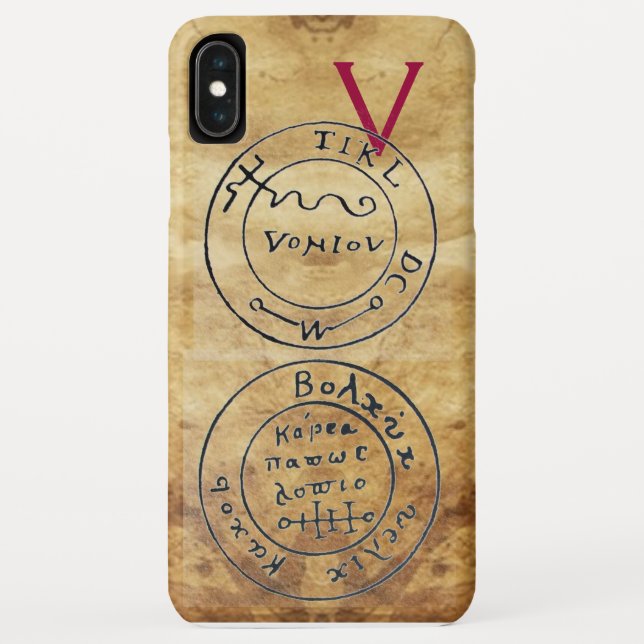 COQUES Case-Mate iPhone ANTIQUE TALISMAN / PIRATES PARCHEMENT CARTES DE TR (Dos)