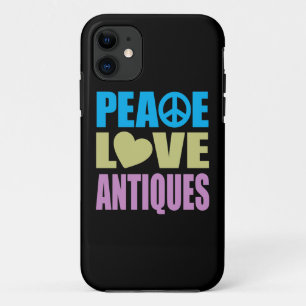 Coques Pour iPhone Antiquités d'amour de paix